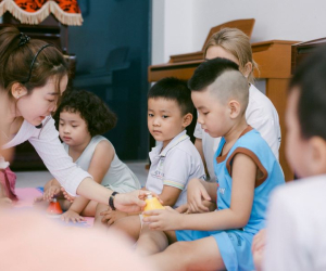 Học những giai điệu vui tươi tại Trung tâm dạy nhạc trẻ em quận 7